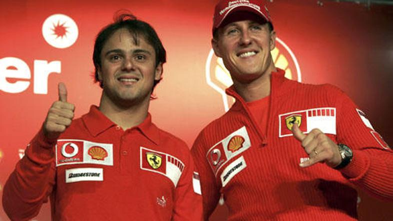 Michael Schumacher se vrača, da nadomesti Felipeja Masso. Če mu bo Brazilec pust