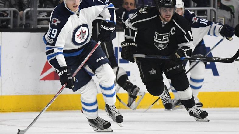 Anže Kopitar Los Angeles Kings Winnipeg Jets