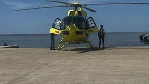 helikopter potapljač reševanje Premuda