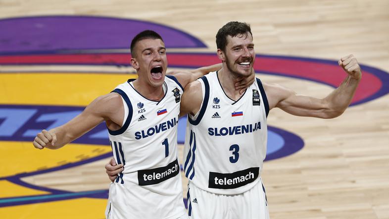 Finale Eurobasket, Slavje