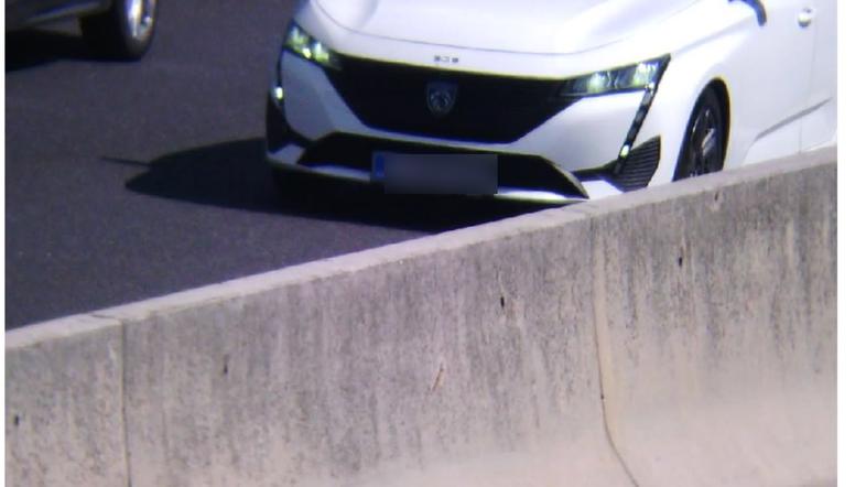 radarska slika prekoračena najvišja dovoljena hitrost