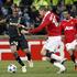 Na prvi tekmi na Velodromu sta Man United in Marseille igrala 0:0. (Foto: Reuter