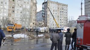 Eksplozija plina v Rusiji.