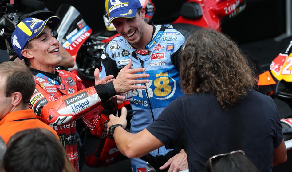 Alex Marquez po več mesecih spet premagal brata