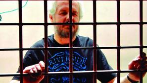 Franc Zelenko v zaporu v Turčiji.