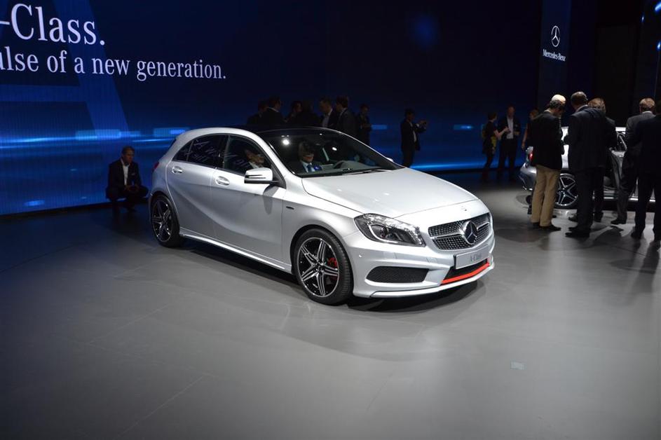 Mercedes-Benzova predstavitev novega razreda A.