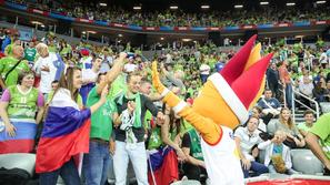 slovenski navijači zagreb ep 2015 košarka