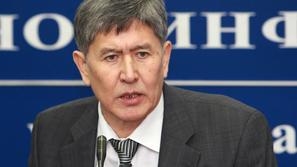 Atambajev je bil glede načrtovane aretacije precej redkobeseden. (Foto: Reuters)