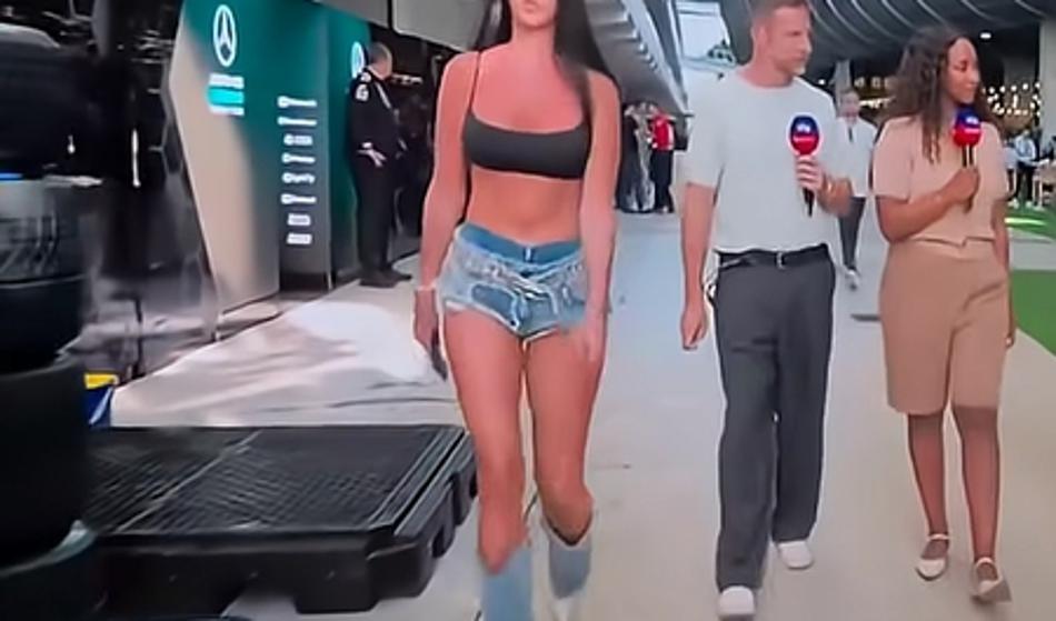 Video: Hrvatica povzročila kaos v padoku formule 1 v Miamiju