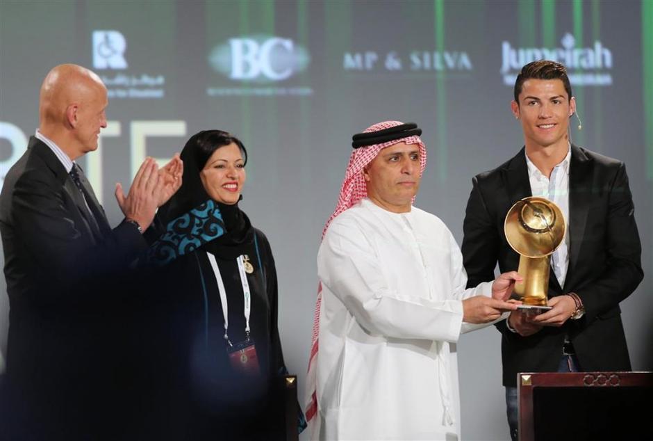 Ronaldo Globe Soccer Collina Al Tayer Dubai International Sports Conference | Avtor: Reuters