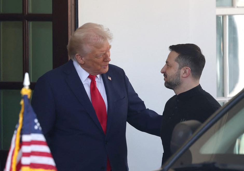 Volodimir Zelenski v Beli hiši Donald Trump | Avtor: Profimedia