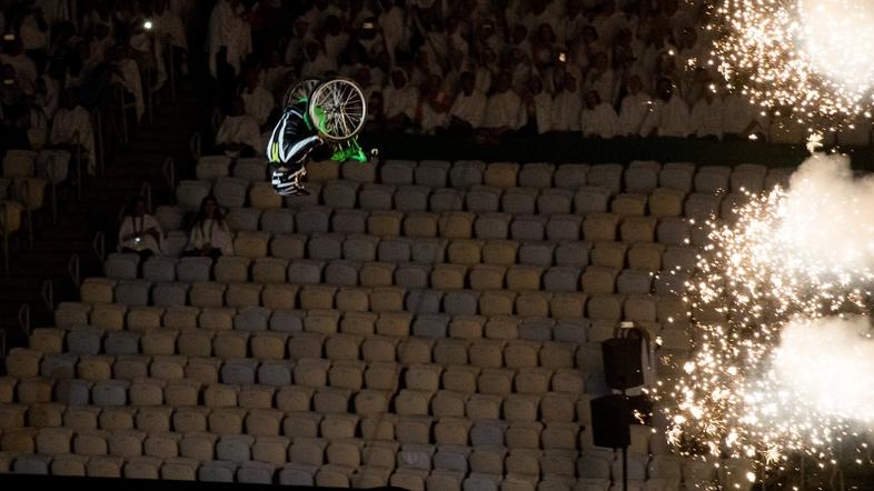 Aaron Wheelz paraolimpijske igre 2016 Rio otvoritev