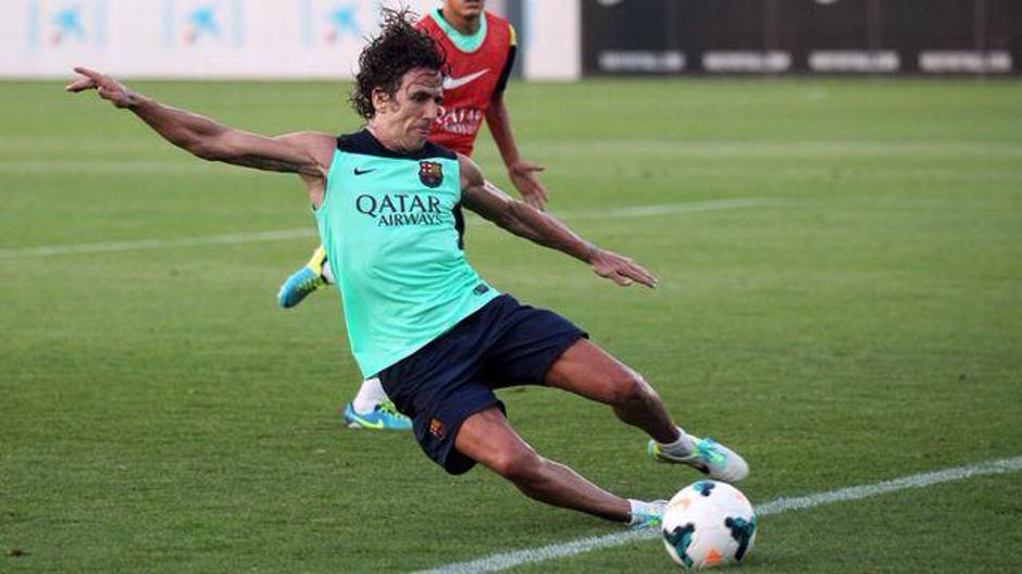 Puyol Barcelona trening Španija nogomet | Avtor: Facebook