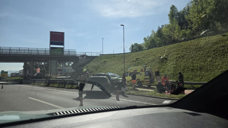 prometna nesreča dolenjska avtocesta Čatež ob Savi