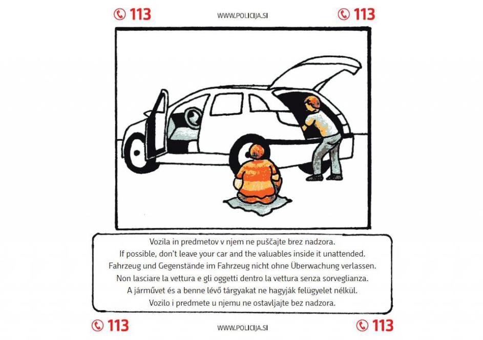 ustavljanje avtocesta