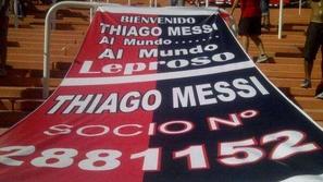 Thiago Messi Newell's Old Boys napis zastava Argentina