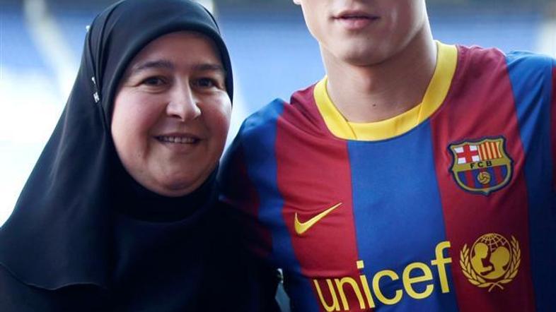 Ibrahim Afellay z mamo Habibo