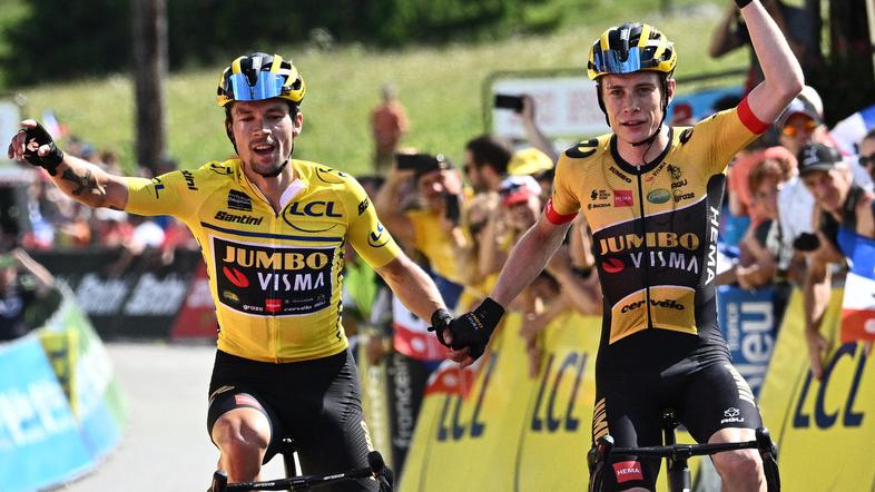 Primož Roglič Jonas Vingegaard