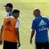 Ancelotti Zidane Benzema Real Madrid priprave Valdebebas trening