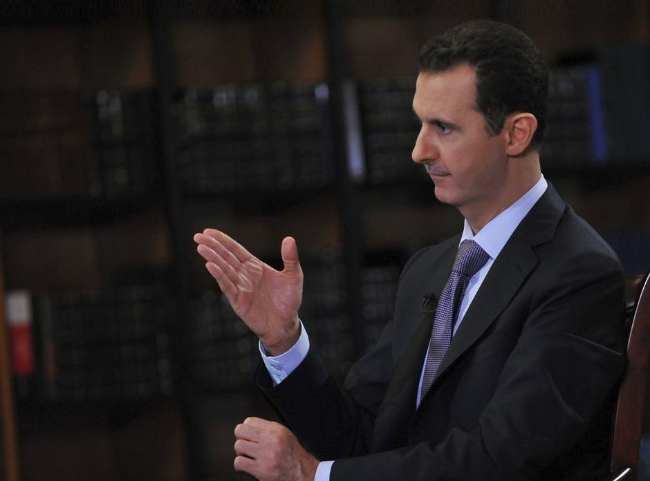 Bašar al Asad sirijski predsednik | Avtor: Reuters