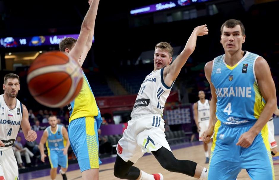 slovenska košarkarska reprezentanca ukrajina eurobasket 2017 | Avtor: Epa