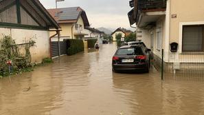 Žabnica poplavljanje