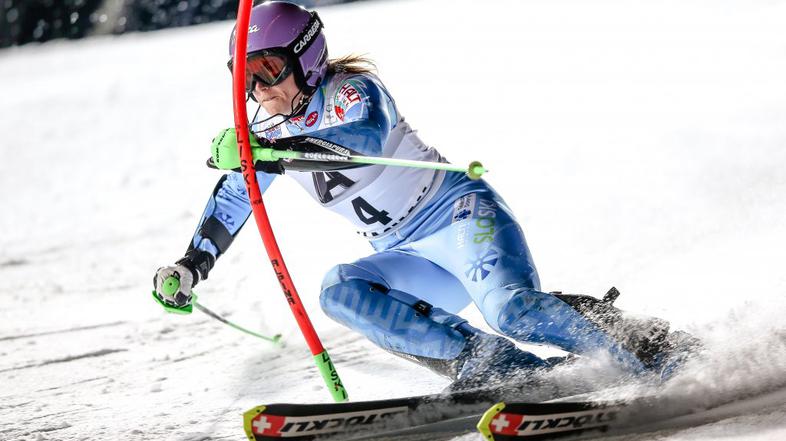 slalom flachau  Tina Maze