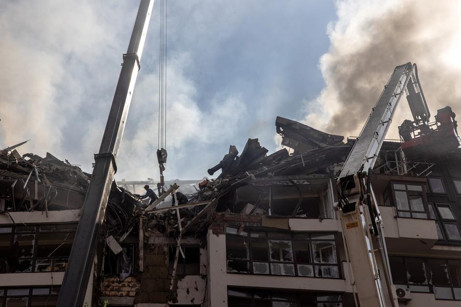 Kijev stolpnica napad | Avtor: Epa
