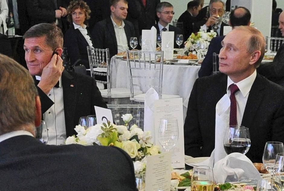 Michael Flynn in Vladimir Putin | Avtor: EPA