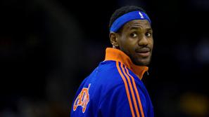 Bila bi velika zgodba, pravi James, če bi se nekega dne vrnil v Cleveland. (Foto