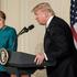 Angela Merkel in Donald Trump
