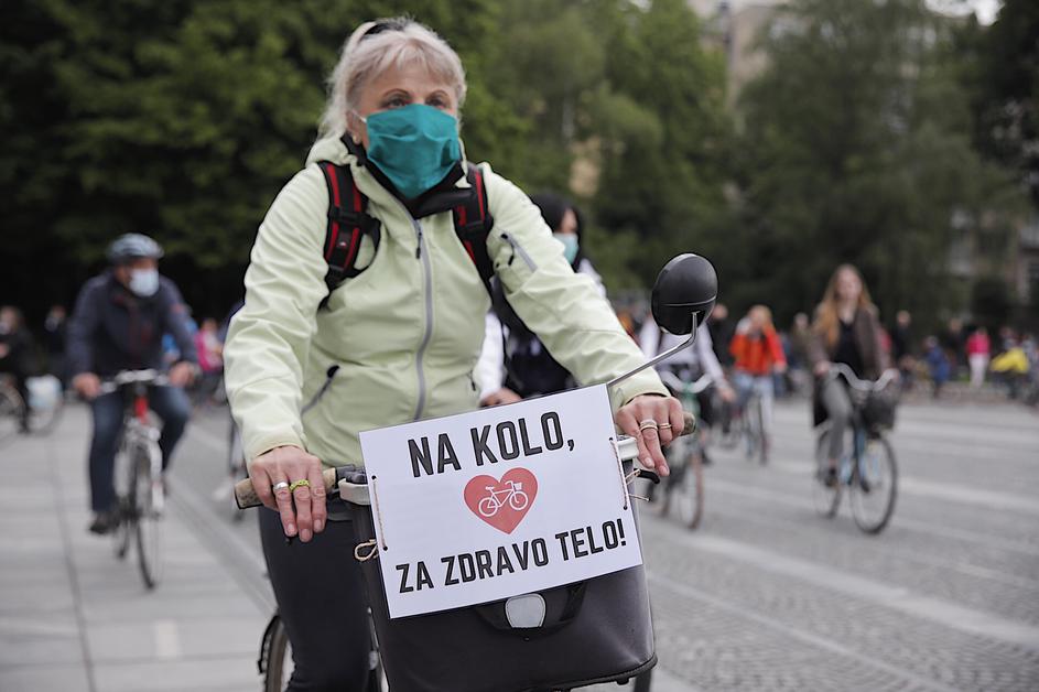 tretji protivladni protest v Ljubljani