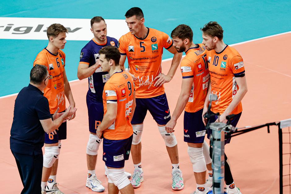 odbojka ACH Volley - Orion Stars | Avtor: Saša Despot