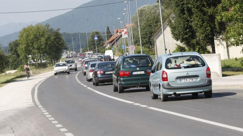 Zastoj na regionalni cesti