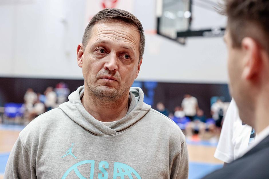 eurobasket 2025, trening slovenska košarkarska reprezentanca, aleksandar sekulić | Avtor: Saša Despot