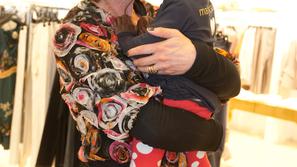 Maja Štamol Droljc, modna oblikovalka in hči Žani Luisa