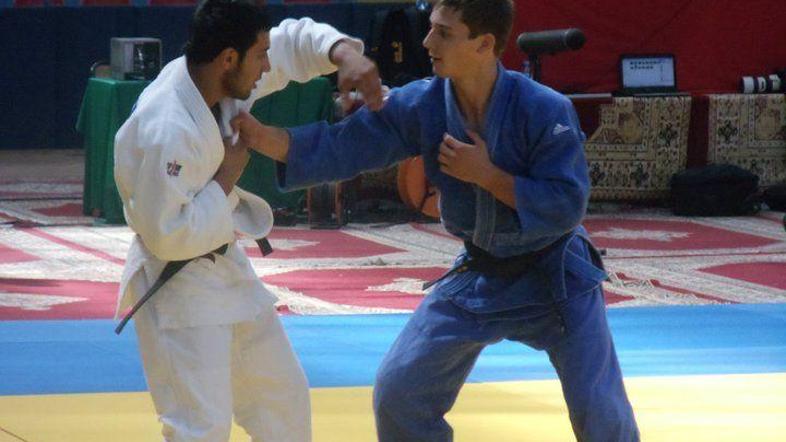 Andraž Jereb (desno) je zablestel v Sarajevu. (Foto: judo-zveza.si)