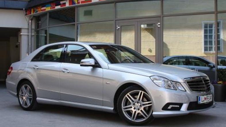 Mercedes E predstavlja velik tehnološki korak naprej, po zaslugi sistemov za akt