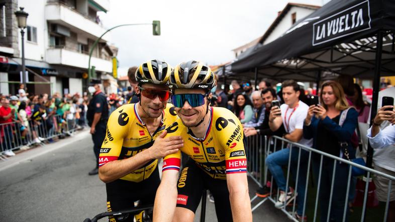 Jan Tratnik in Primož Roglič