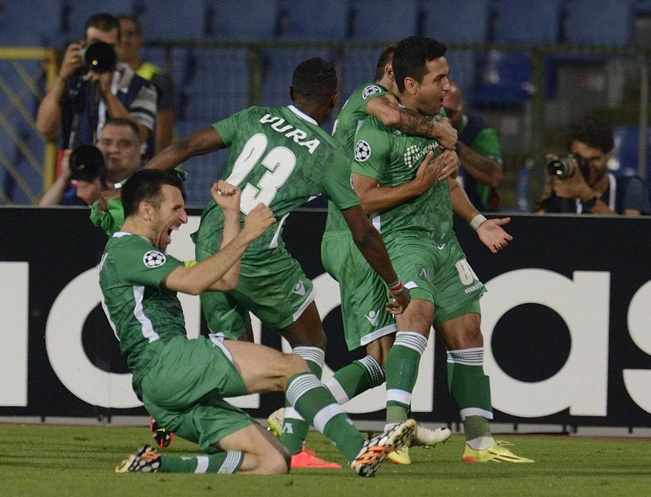 Wanderson Ludogorec Steaua Liga prvakov 4. predkolo 