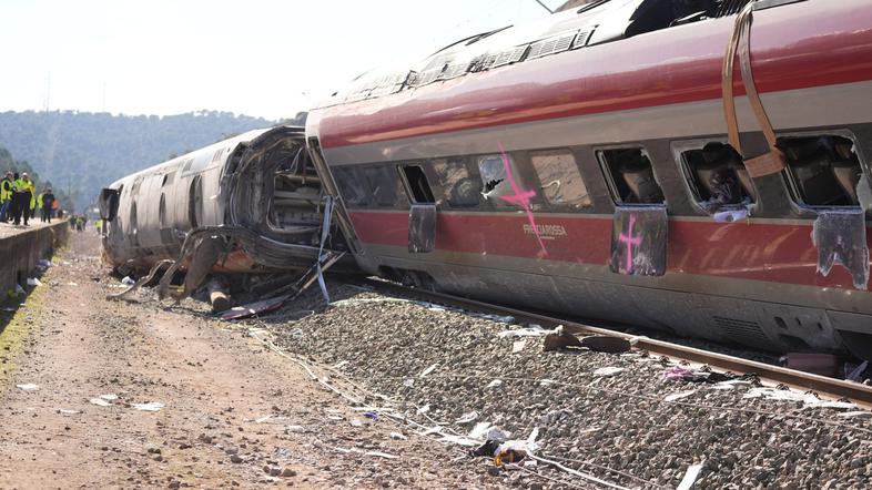 železniška nesreča v Španiji Adamuz