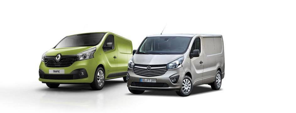 Opel vivaro, renault trafic