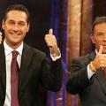 Največja zmagovalca volitev: prvak stranke voditelj FPÖ Heinz-Christian Strache 