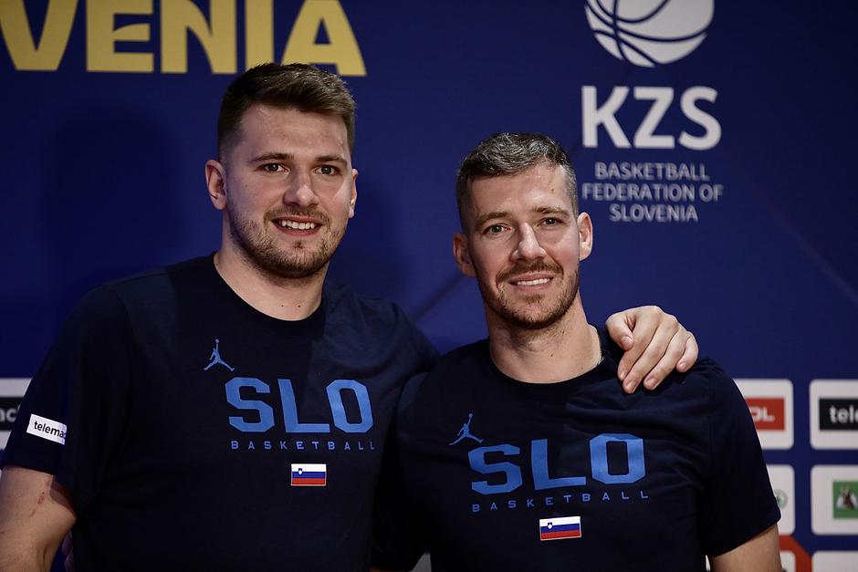 Luka Dončić, Goran Dragić | Avtor: Saša Despot