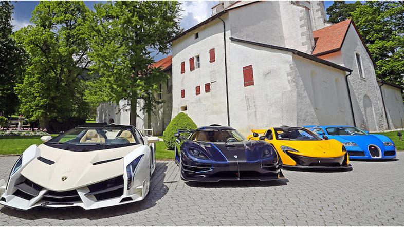 Avkcija superšportnih avtov