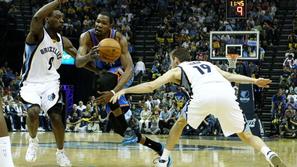 Durant Udrih Allen Memphis Grizzlies Oklahoma City Thunder liga NBA končnica