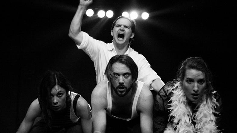 Štirje igralci, igralci, Ajda Toman, Asja Kahrimanovič, Matevž Biber in
Rok Kun