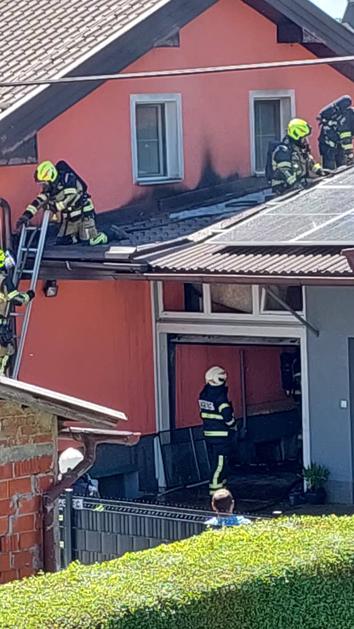 Požar sončne elektrarne