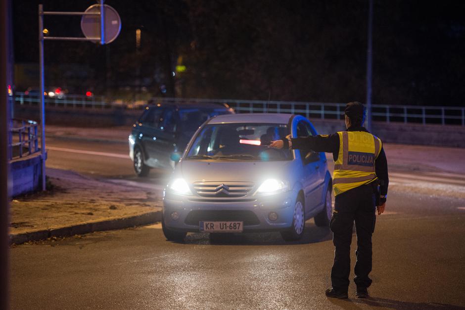 Jutranja prometna konica v Kranju | Avtor: Anže Petkovšek