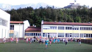 Množični tek za otroke Kobarid